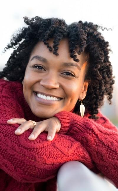 smiling woman